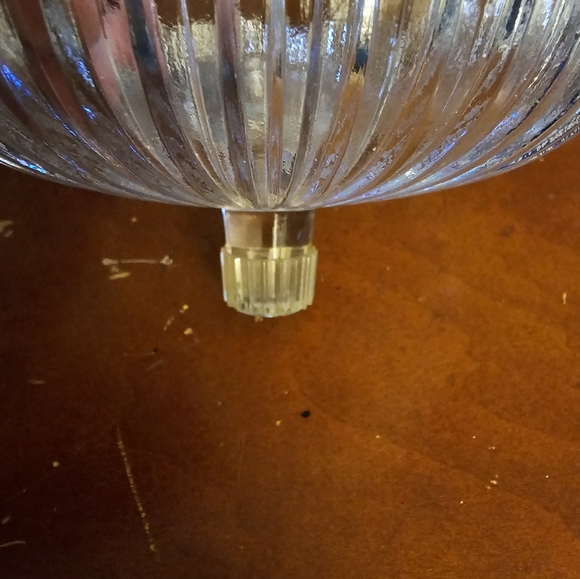 Set of 2 Glass candle insirts to dress up your christmas - Picture 10 of 11